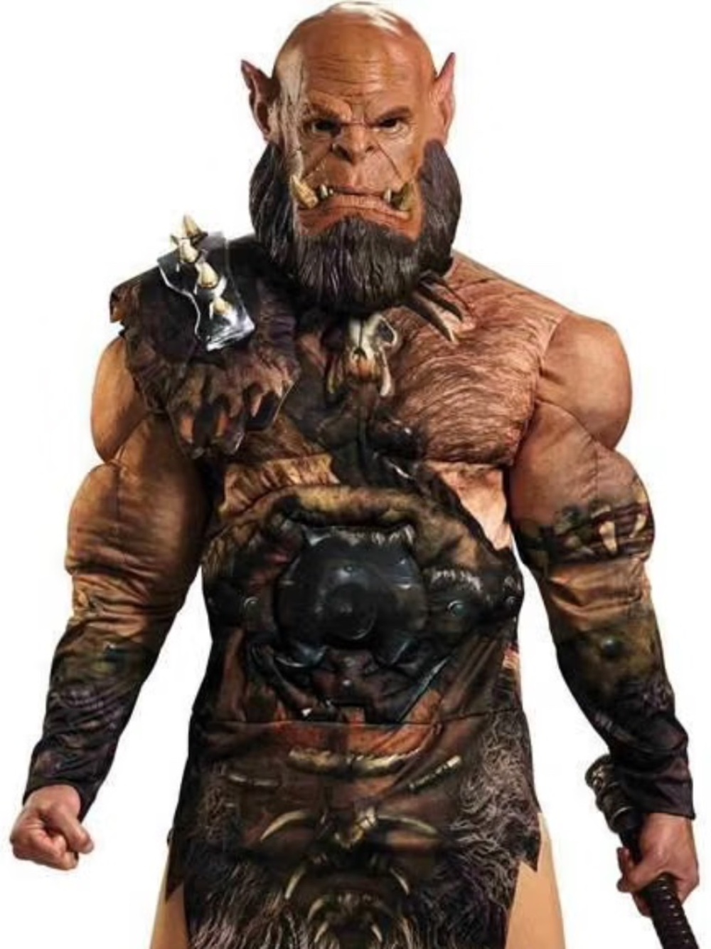 Disguise Men's Warcraft Orgrim Deluxe Muscle Costume